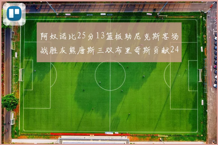 阿奴诺比25分13篮板助尼克斯客场战胜灰熊唐斯三双布里奇斯贡献24分