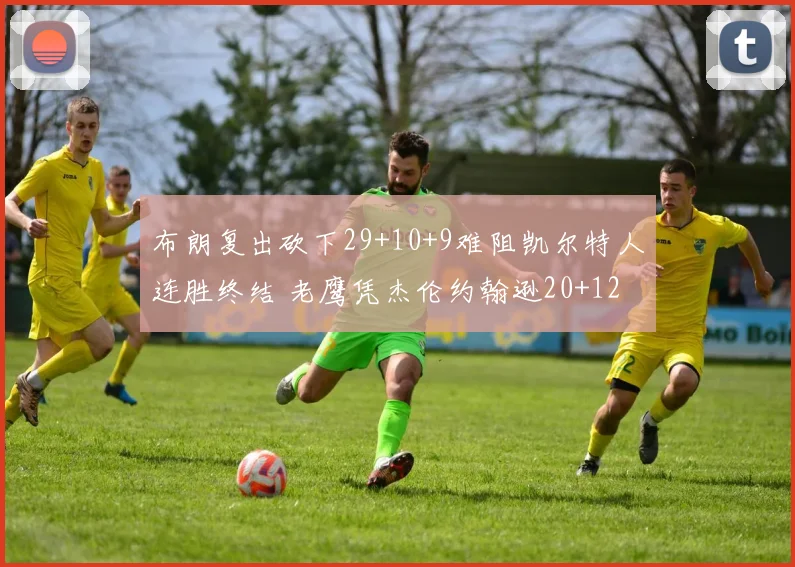 布朗复出砍下29+10+9难阻凯尔特人连胜终结 老鹰凭杰伦约翰逊20+12胜出