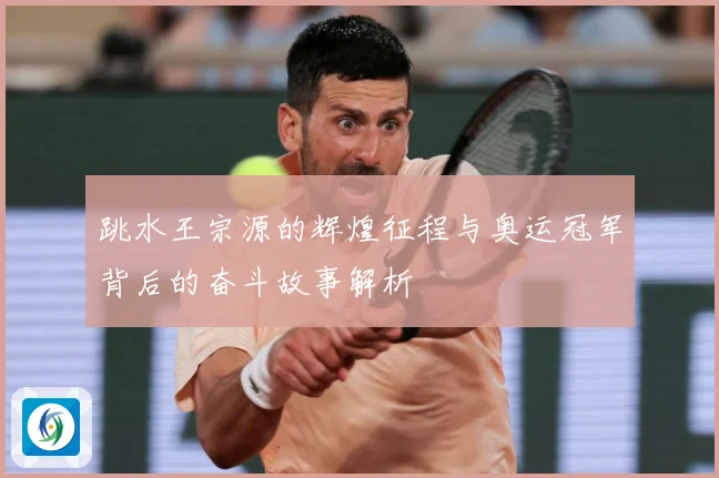 跳水王宗源的辉煌征程与奥运冠军背后的奋斗故事解析