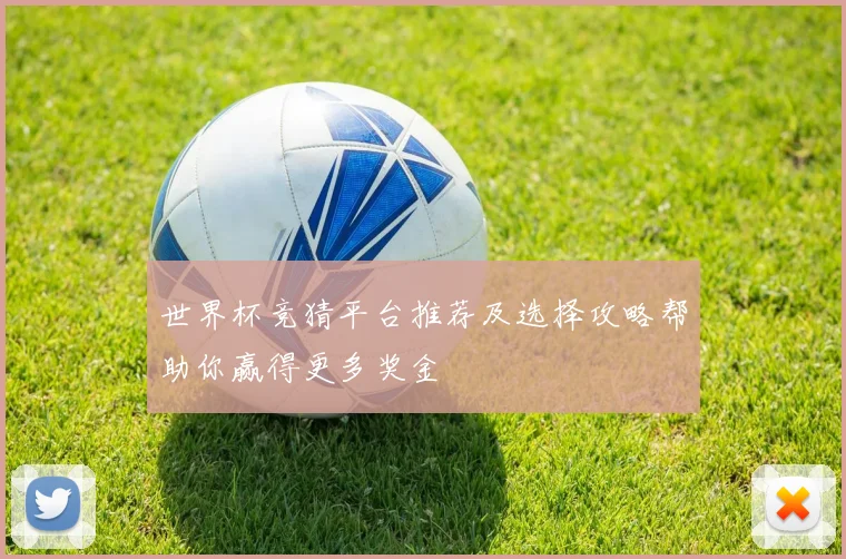 世界杯竞猜平台推荐及选择攻略帮助你赢得更多奖金